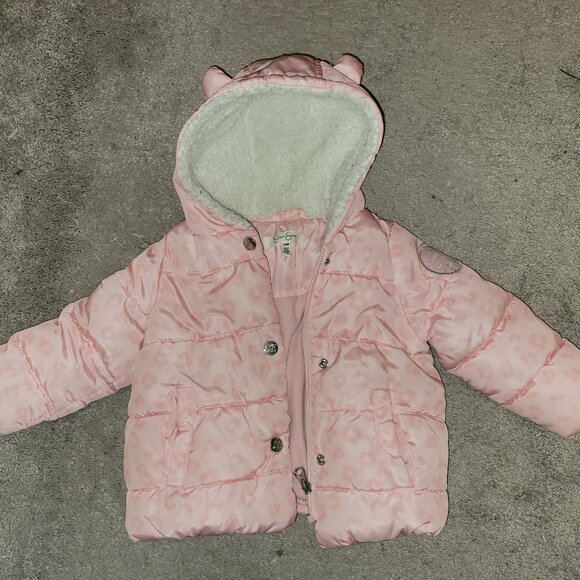 Jessica Simpson, pink coat, 18 months - Picture 1 of 7